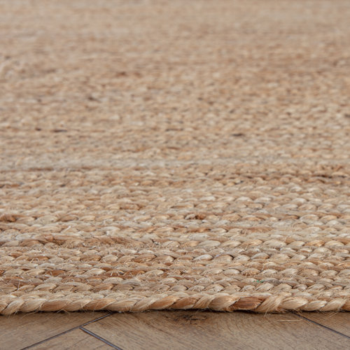 Birch Lane™ Gage Handmade Hand Braided Jute/Sisal Tan Rug & Reviews